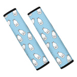 Milk Bottle Cartoon Pattern Print Car Seat Belt Covers