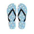 Milk Bottle Cartoon Pattern Print Flip Flops