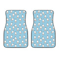 Milk Bottle Cartoon Pattern Print Front Car Floor Mats