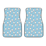 Milk Bottle Cartoon Pattern Print Front Car Floor Mats