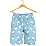 Milk Bottle Cartoon Pattern Print Men's Shorts