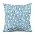 Milk Bottle Cartoon Pattern Print Pillow Cover