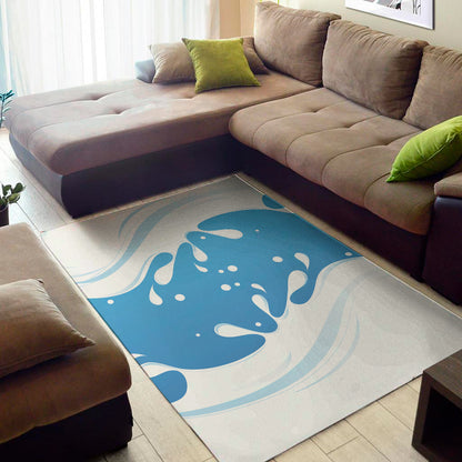 Milk Print Area Rug
