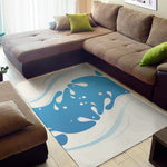 Milk Print Area Rug