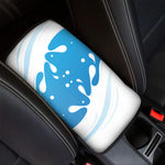 Milk Print Car Center Console Cover