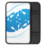 Milk Print Car Center Console Cover