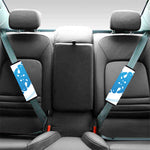Milk Print Car Seat Belt Covers