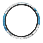 Milk Print Car Steering Wheel Cover