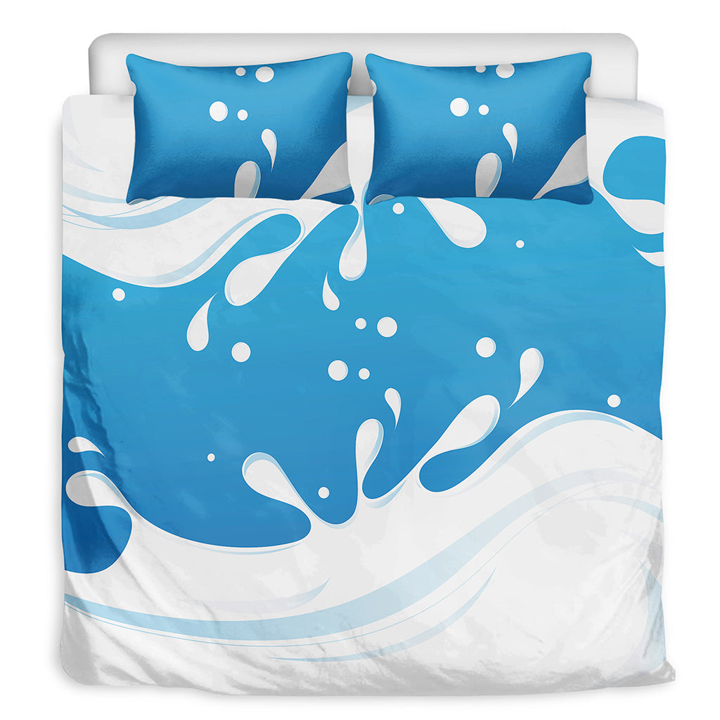 Milk Print Duvet Cover Bedding Set