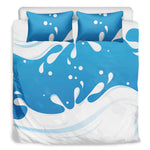 Milk Print Duvet Cover Bedding Set