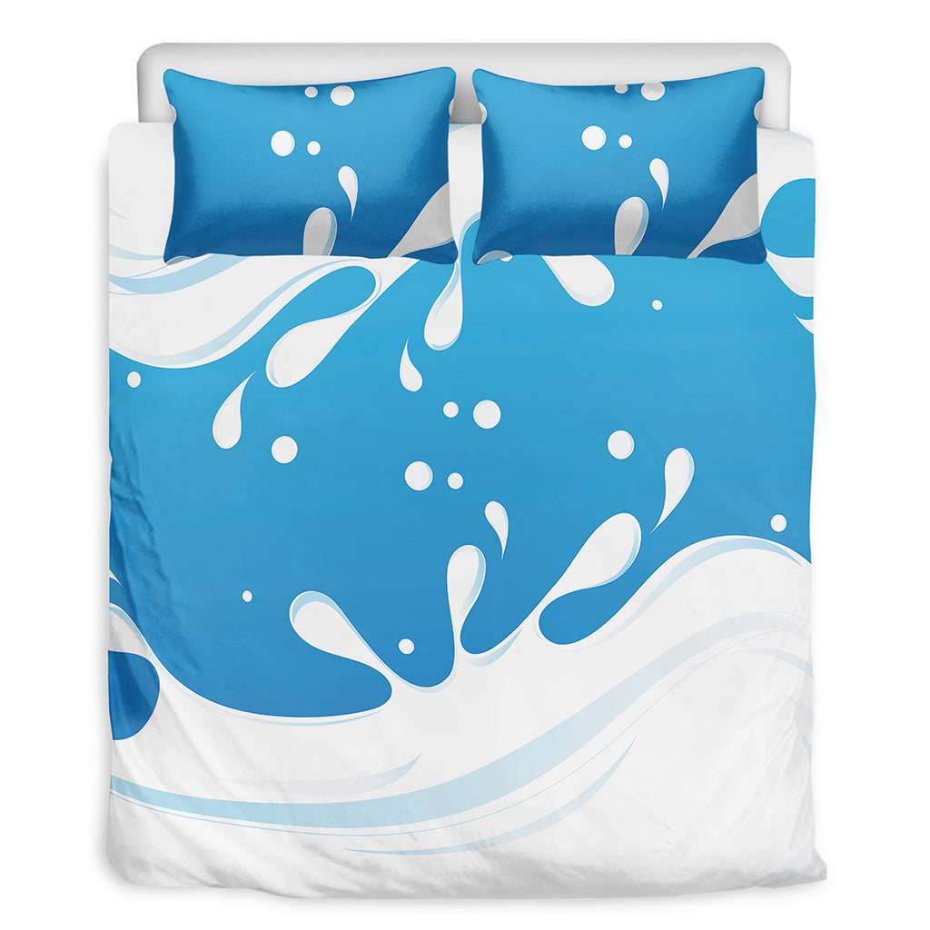 Milk Print Duvet Cover Bedding Set