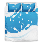 Milk Print Duvet Cover Bedding Set