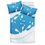 Milk Print Duvet Cover Bedding Set