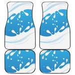 Milk Print Front and Back Car Floor Mats