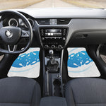 Milk Print Front and Back Car Floor Mats