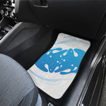 Milk Print Front and Back Car Floor Mats