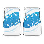 Milk Print Front Car Floor Mats