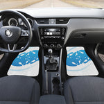 Milk Print Front Car Floor Mats