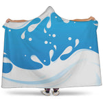 Milk Print Hooded Blanket