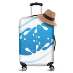 Milk Print Luggage Cover