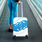 Milk Print Luggage Cover