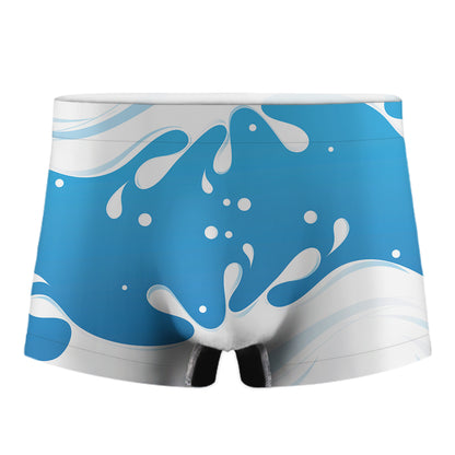 Milk Print Men's Boxer Briefs