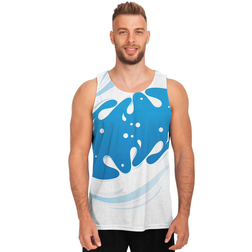 Milk Print Men's Tank Top