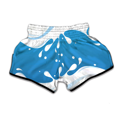 Milk Print Muay Thai Boxing Shorts