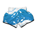 Milk Print Muay Thai Boxing Shorts