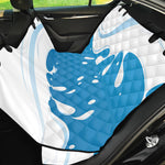 Milk Print Pet Car Back Seat Cover