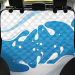 Milk Print Pet Car Back Seat Cover