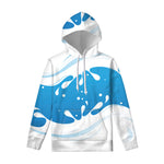 Milk Print Pullover Hoodie