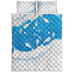 Milk Print Quilt Bed Set
