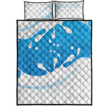 Milk Print Quilt Bed Set