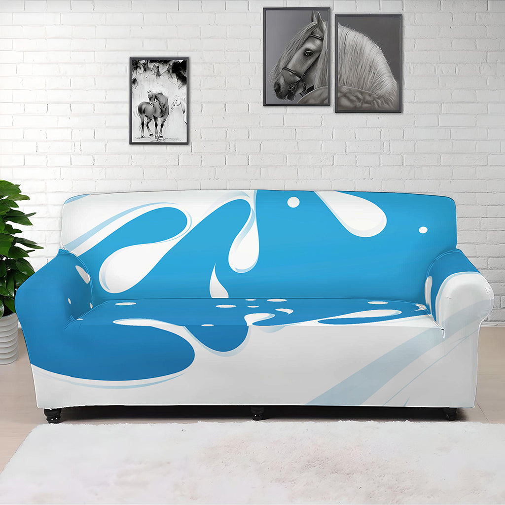 Milk Print Sofa Cover