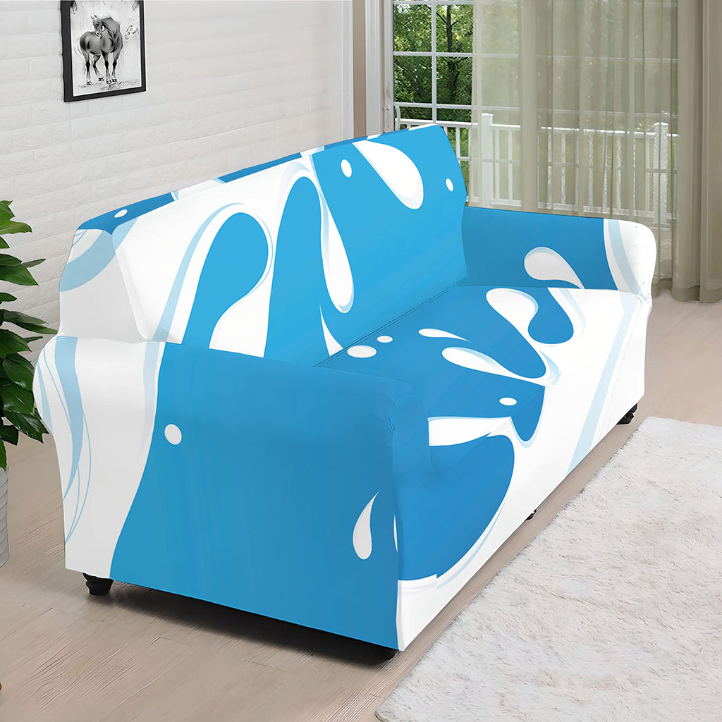 Milk Print Sofa Cover