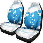 Milk Print Universal Fit Car Seat Covers
