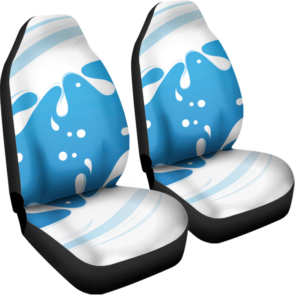Milk Print Universal Fit Car Seat Covers
