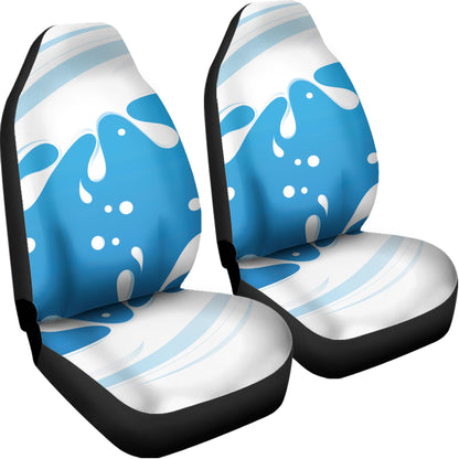 Milk Print Universal Fit Car Seat Covers