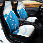 Milk Print Universal Fit Car Seat Covers