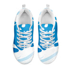 Milk Print White Sneakers