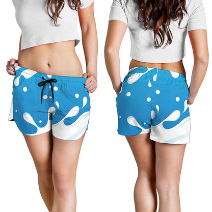 Milk Print Women's Shorts