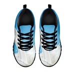 Milk Splash Print Black Sneakers