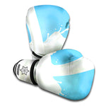 Milk Splash Print Boxing Gloves