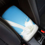 Milk Splash Print Car Center Console Cover