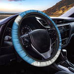 Milk Splash Print Car Steering Wheel Cover