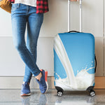 Milk Splash Print Luggage Cover