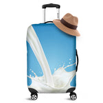 Milk Splash Print Luggage Cover