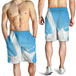 Milk Splash Print Men's Shorts