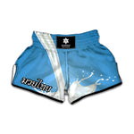 Milk Splash Print Muay Thai Boxing Shorts